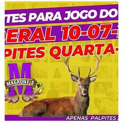 Palpite do Bicho do Calebe